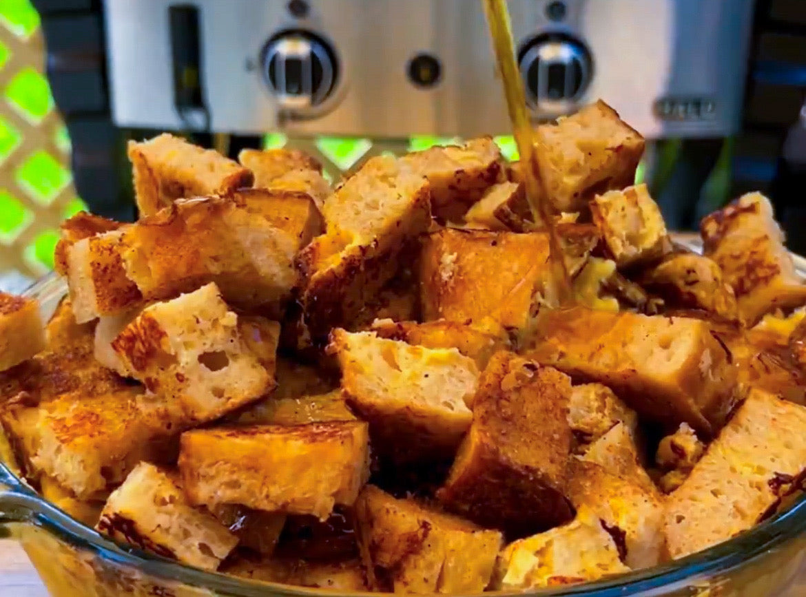 French Toast Banana Pudding