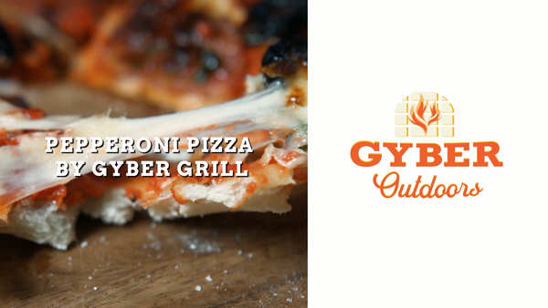 Pepperoni Pizza by Gyber Gas Grill