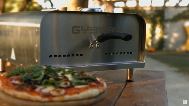 GYBER Fremont Pizza Oven Make Mediterranean Pizza