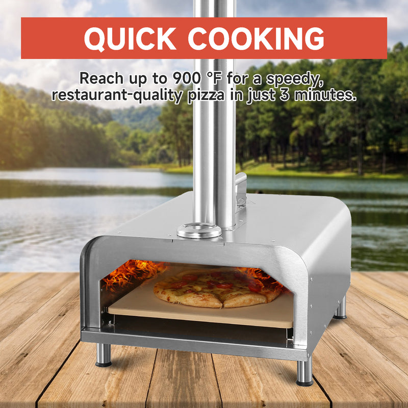 Outdoor Wood-Fired Pizza Oven - Nature of Early Play