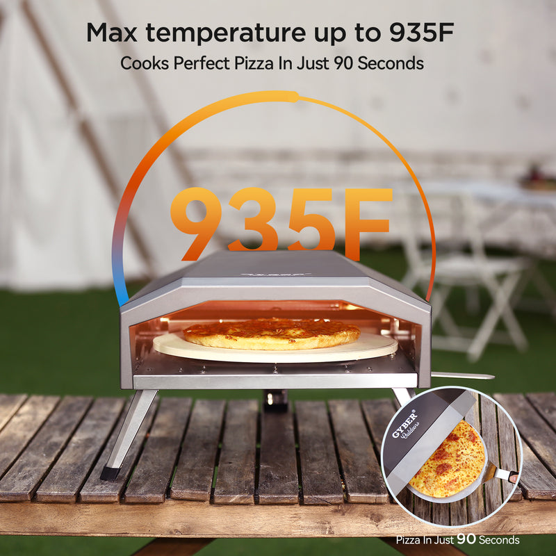 Gyber Mateo Outdoor 13" Gas Pizza Oven