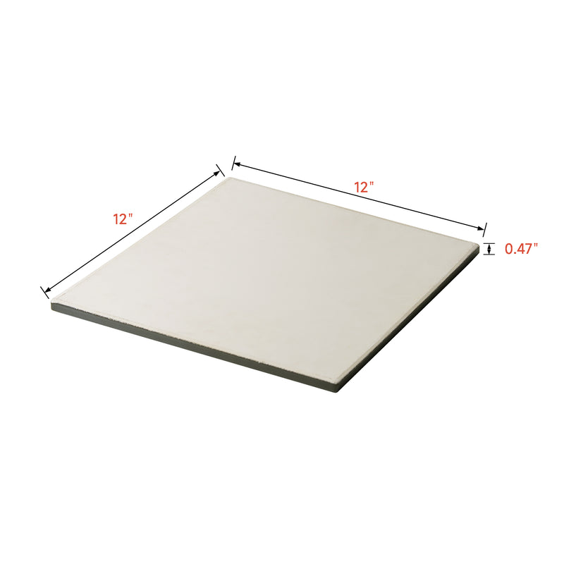 Gyber 12 inch Square Double Sided Pizza Stone